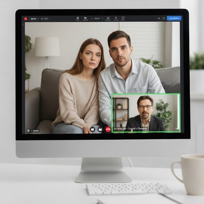 Online Paarberatung per Video